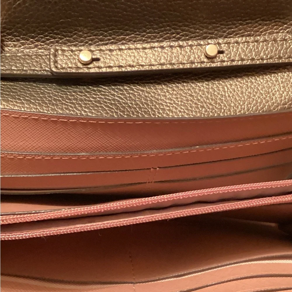 Kate spade metallic crossbody bag